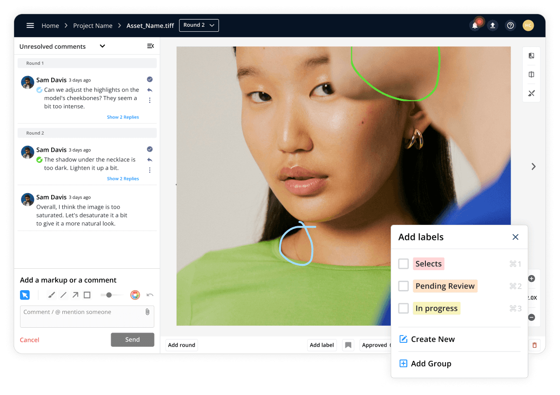 VeryBusy – professional image proofing platform